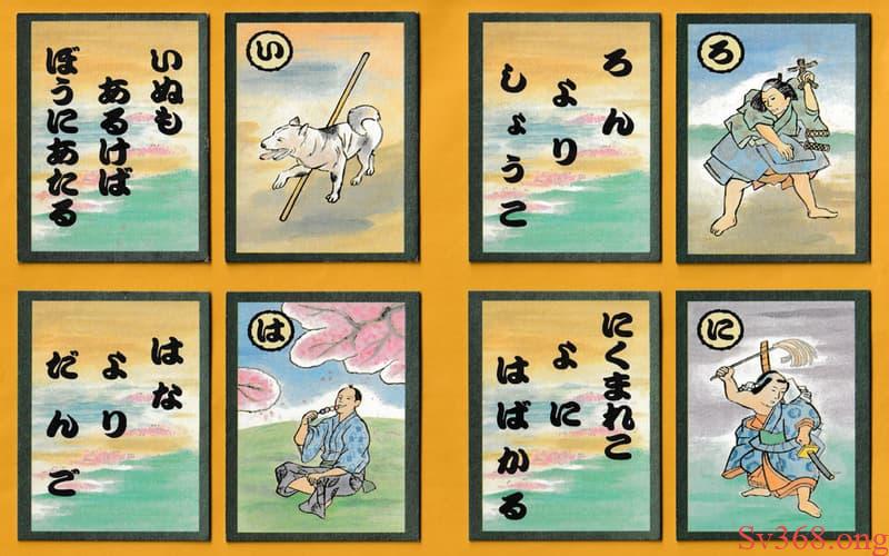 Cách chơi bài Karuta thể loại Iroha Karuta