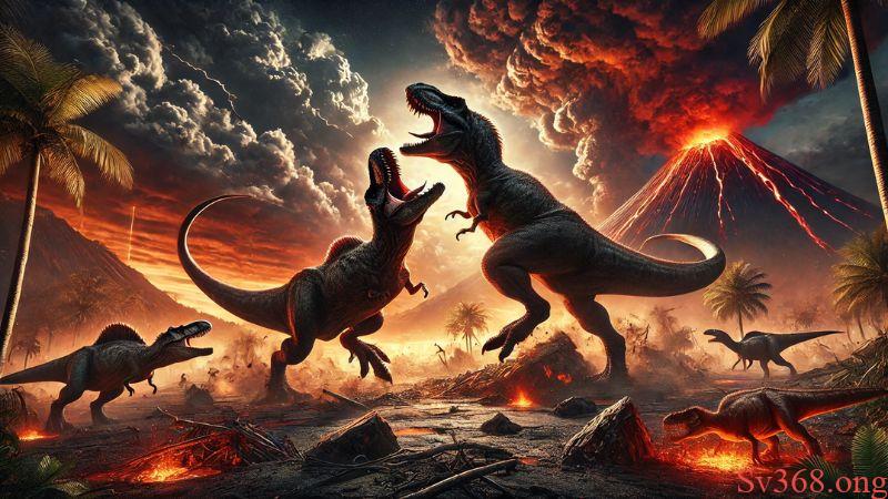 Luận giải chiêm bao thấy khủng long đánh nhau